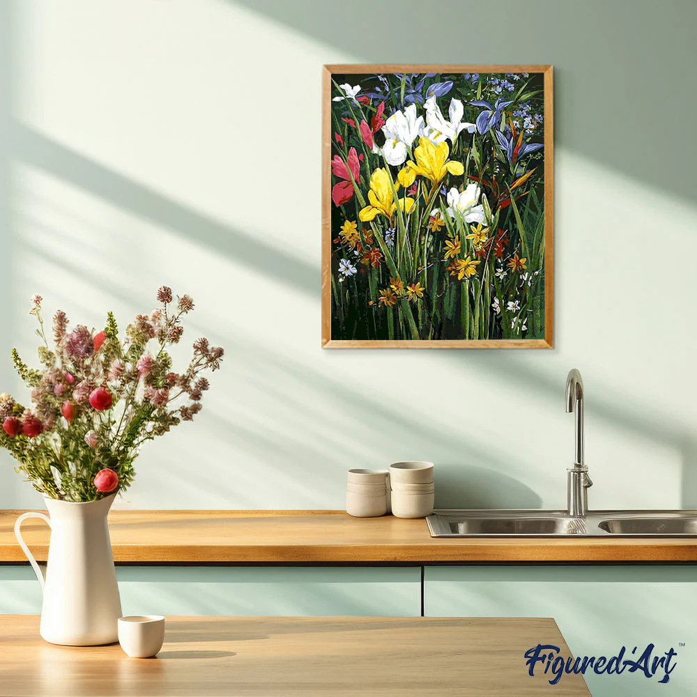 Colorful field of Flowers - Image 3