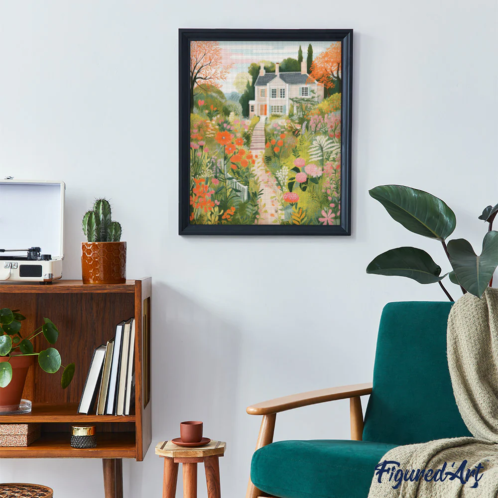 Diamond Painting - Garden Villa - Image 3