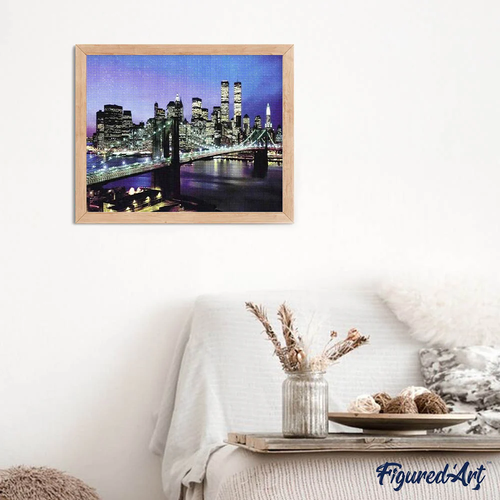 Diamond Painting - New York Bridge - Image 3