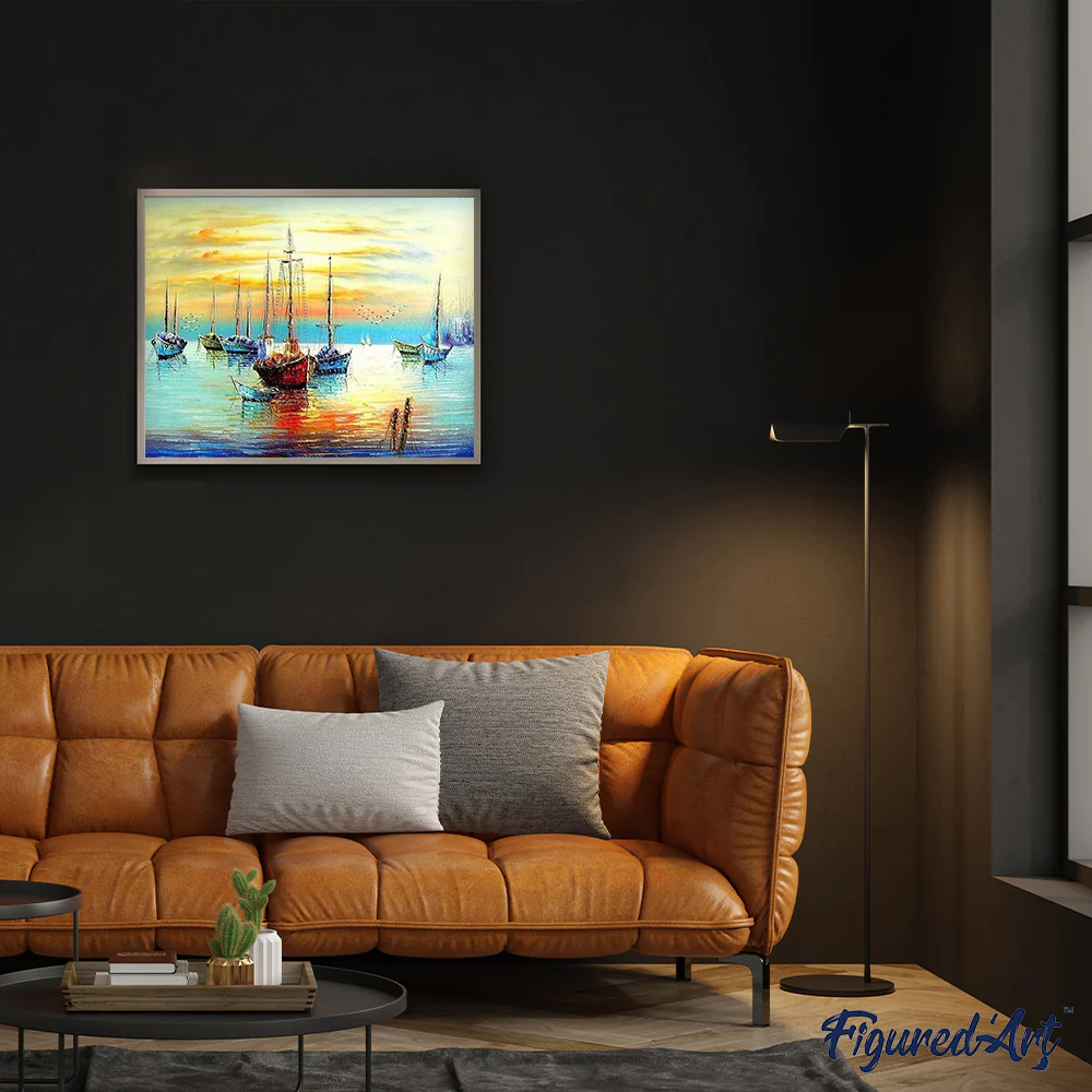 Sailboats at the Port - Image 3